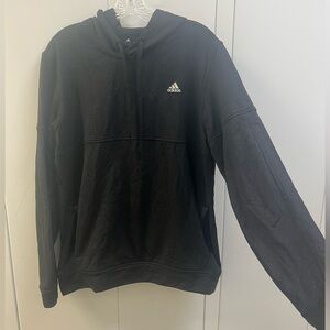 Great Condition Adidas Men's Black Long Sleeve Pullover Hoodie